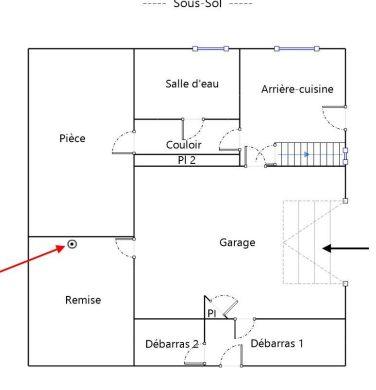 À vendre - Maison ancienne, 7 pièces située à La Ville-aux-Dames (37700)