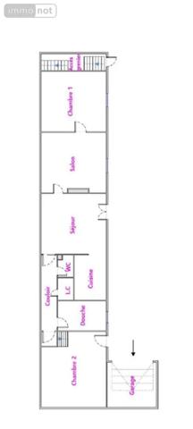 Achat - Maison Les Ponts-de-Cé 49130 4 pièces 81 m 2 186 m 2