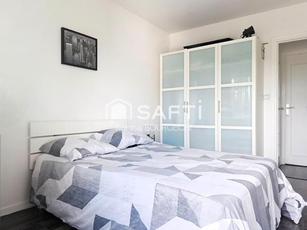 T3 avec cave et parking, proche écoles et métro L14