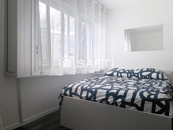 T3 avec cave et parking, proche écoles et métro L14