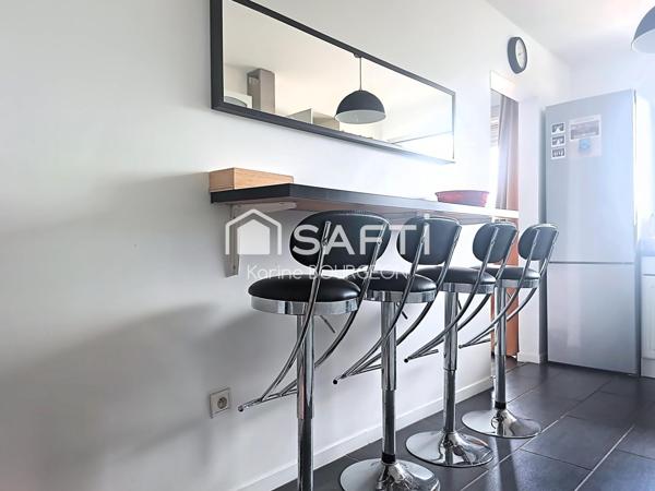 T3 avec cave et parking, proche écoles et métro L14