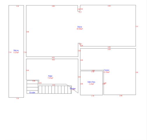 Septèmes-les-Vallons (13240) Pavillon type 5 Mitoyen d'un côté + grand garage