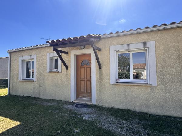 Villa de plain pied T4 avec jardin Bram (11150)