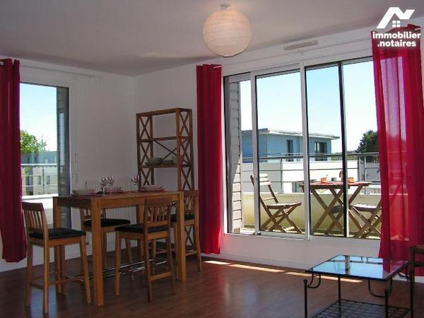 CONCARNEAU: APPARTEMENT T2 exposition sud, en parfait état  situé au 2 étage et dernier étage d...