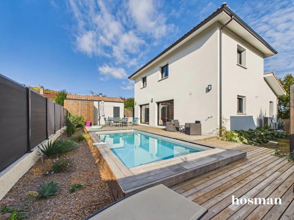 Superbe maison individuelle 6 pièces de 130 m² avec piscine et garage - Très calme - Cenon