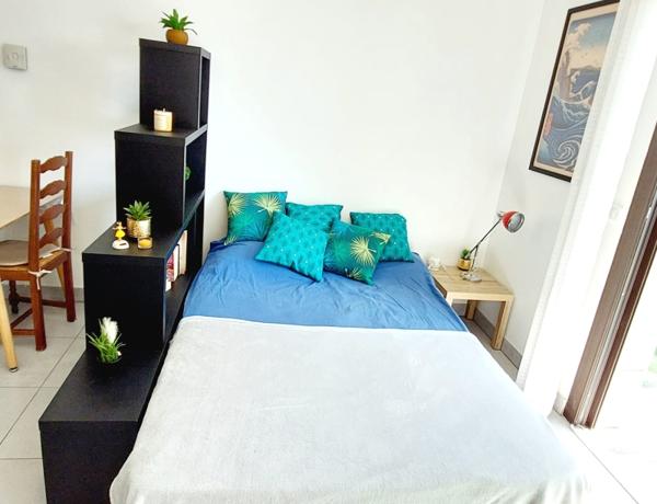 EXCLUSIVITE  Studio loué  aux Allées Provençales Balcon Ascenseur