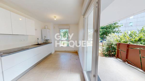 T3 lumineux avec balcon plein Sud, parking sécurisé