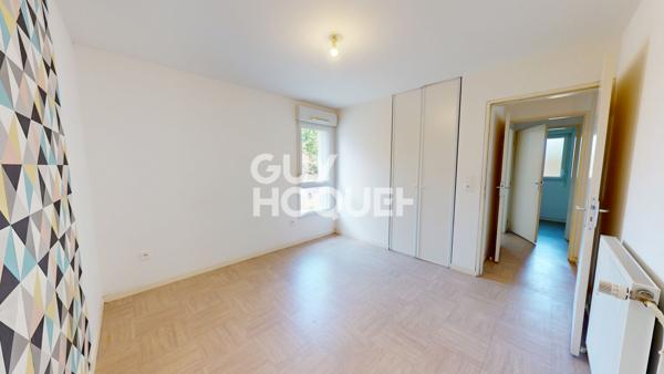T3 lumineux avec balcon plein Sud, parking sécurisé
