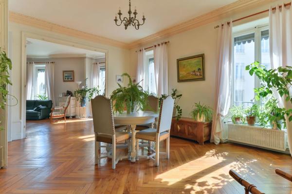Lyon 6 - Brotteaux - Appartement familial de 170,48 m² - 4 chambres