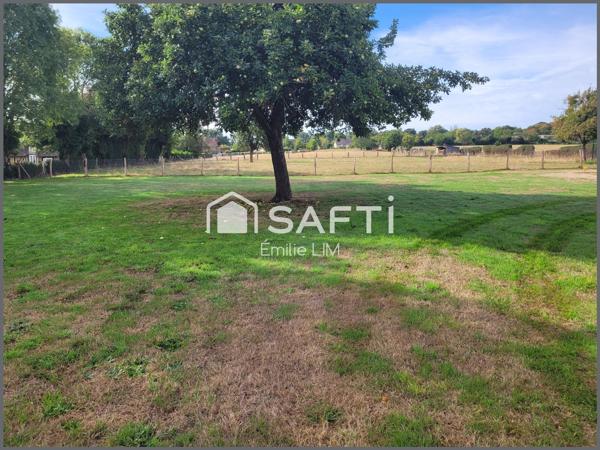 Grand terrain constructible