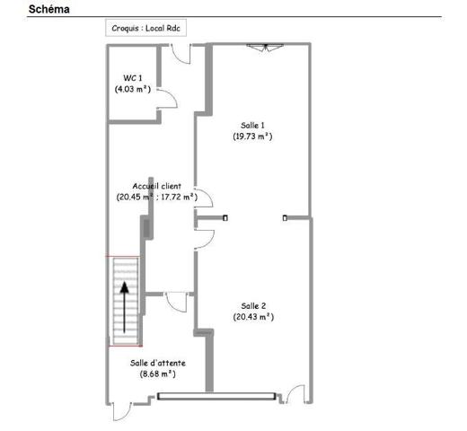 Boutique/Local commercial à vendre 146 m² Dammarie-les-Lys