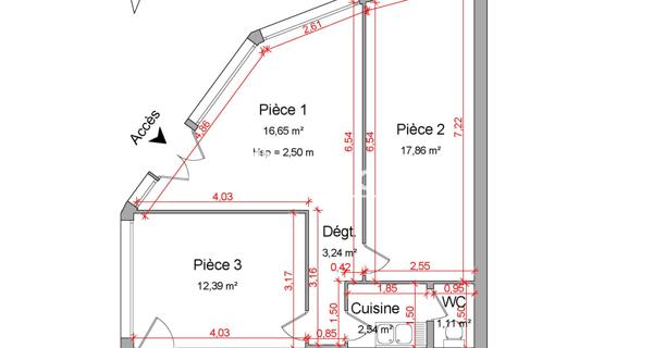 Location Local commercial 2 pièces 53.73 m² - Savigny-sur-orge 91600