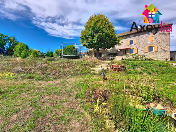 Sevelinges (42460) A VENDRE - PROCHE COURS - MAISON DE CAMPAGNE EN PIERRE AVEC 4 CHAMBRES, TERRAIN AVEC VUE DEGAGEE