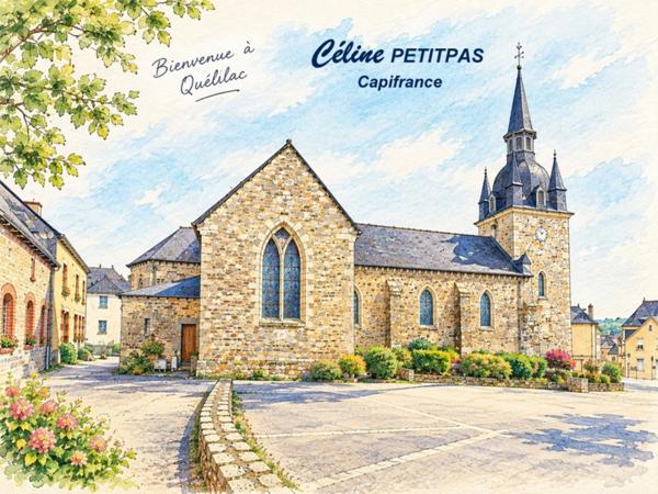 Terrain constructible de 1600m² Quédillac (35)