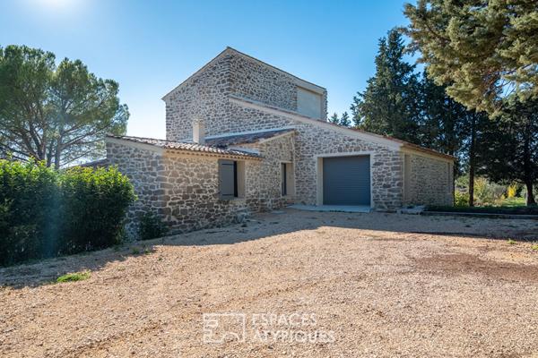 Mas provençal rénové, entre charme et modernité