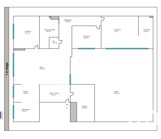 Appartement à vendre 5 pièces 107 m² Asnières-sur-Seine