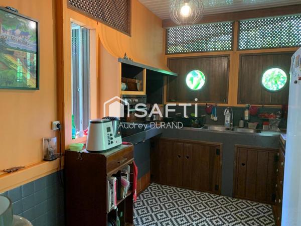 MAISON T4 + STUDIO INDEPENDANT AVEC PARCELLE CONSTRUCTIBLE