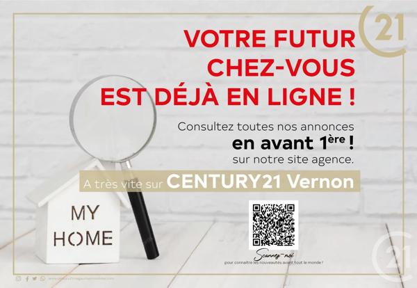 Maison à vendre  5 pièces - 96,66 m 2   VERNON  - 27