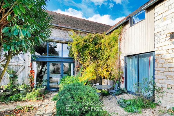 Longère de caractère rénovée avec jardin