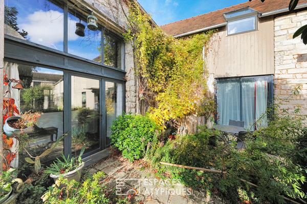 Longère de caractère rénovée avec jardin