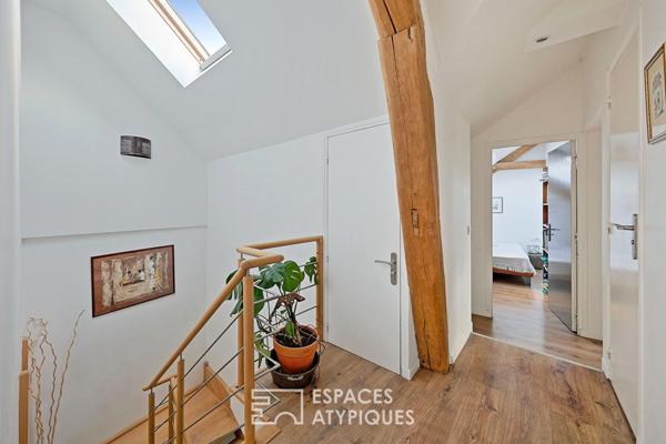 Longère de caractère rénovée avec jardin