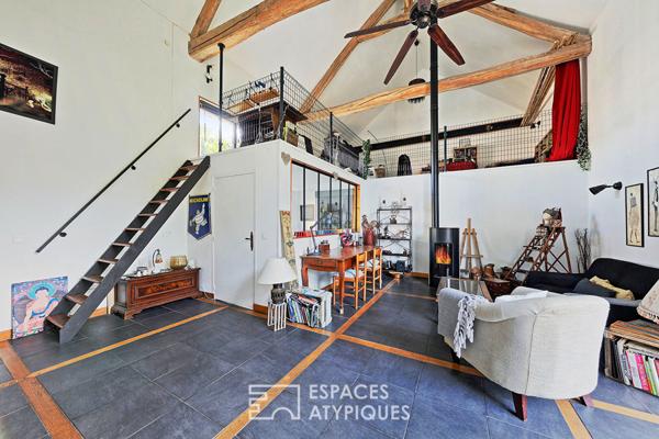 Longère de caractère rénovée avec jardin