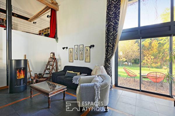 Longère de caractère rénovée avec jardin