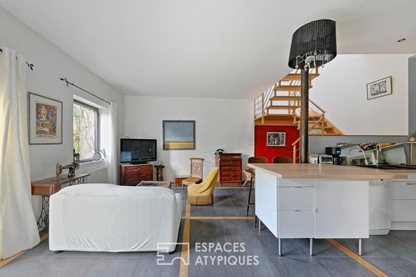 Longère de caractère rénovée avec jardin