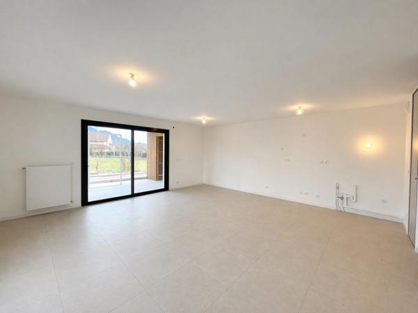 Appartement à vendre 2 pièces en rez-de-jardin MARLIOZ (74)