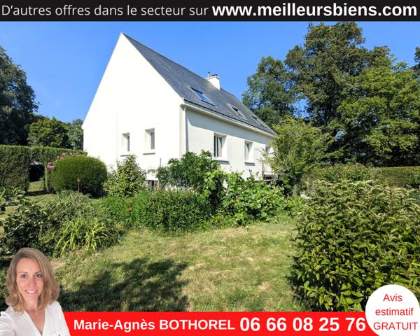 44410 HERBIGNAC - Proximité SAINT-LYPHARD -Grande maison familiale -4 chambres- sous-sol complet – Terrain de 1587 m²