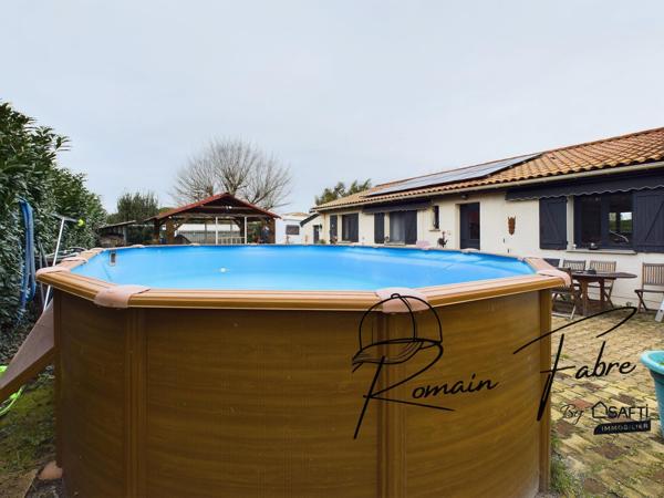 Maison de plain-pied avec 5 chambres sur belle parcelle de terrain un calme