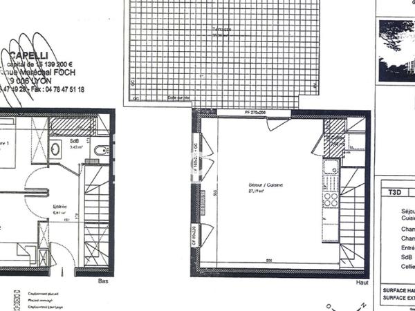 Location Appartement 3 pièces 59.41 m² - 47 RUE DU PROFESSEUR CHRISTIAN CABROL Amiens 80000