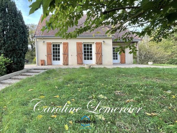 Maison à vendre 5 pièces proche de CONNERRE (72)La Chapelle saint remy, Maison sur sous-sol total 90 m² habitables avec un très beau terrain de 2500 m² paysagé