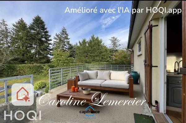Maison à vendre 5 pièces proche de CONNERRE (72)La Chapelle saint remy, Maison sur sous-sol total 90 m² habitables avec un très beau terrain de 2500 m² paysagé