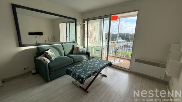 QUIBERON - Vue mer - En vente T1 bis de 25 m² proche de la grande Plage avec un parking