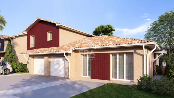 Maison 80.40m² R+1 avec garage -- Programme neuf Biganos