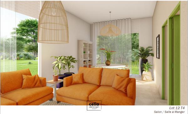 appartement T1 avec jardin