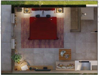 appartement T1 avec jardin