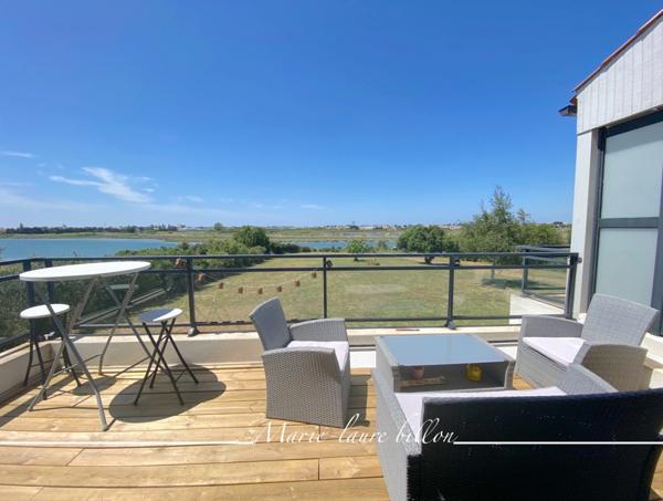 Dpt Vendée (85), à vendre LE FENOUILLER ensemble immobilier composé de 3 logements, VUE RIVIERE.