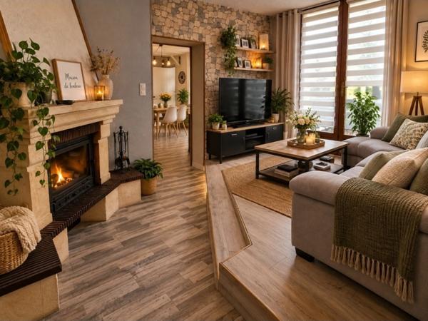 MAISON à vendre 5 pièces proche de MIRECOURT (88) avec GARAGE, CAVE, DEPENDANCES, GRENIER sur TERRAIN de 735 m2