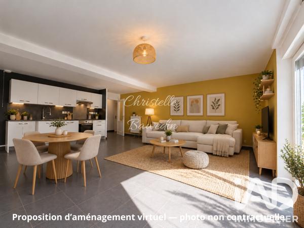 Appartement à vendre 4 pièces 90 m² Saint-André-lez-Lille