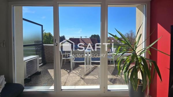 Bel appartement duplex traversant avec vue dégagée