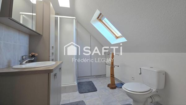 Bel appartement duplex traversant avec vue dégagée