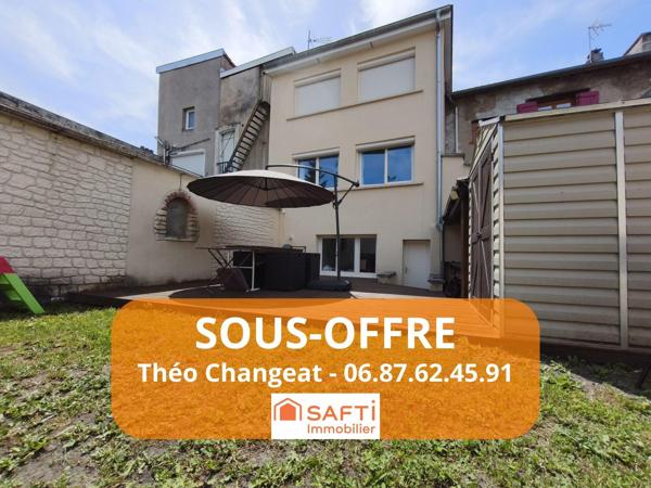 Maison de ville 146m² située à Verdun
