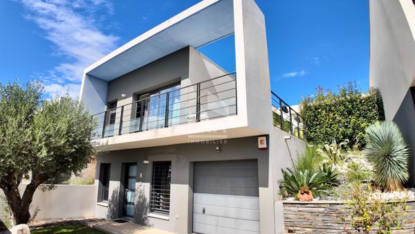 Perpignan Mas St-Pierre : Villa contemporaine 4 pièces avec piscine à vendre