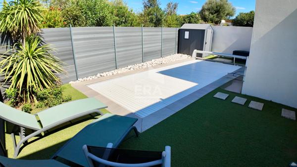 Perpignan Mas St-Pierre : Villa contemporaine 4 pièces avec piscine à vendre