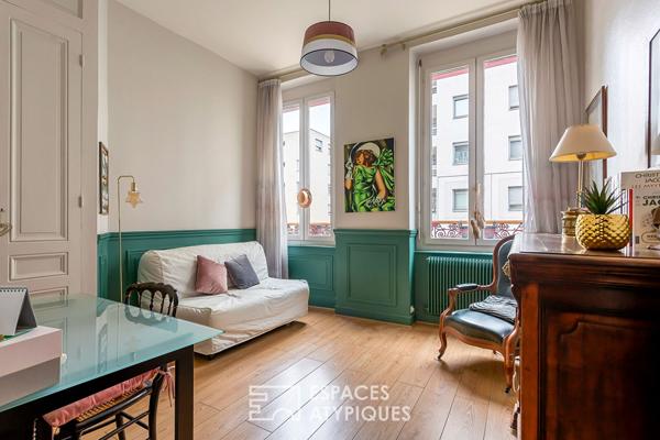 Duplex avec terrasse à la jonction de Lyon 6e