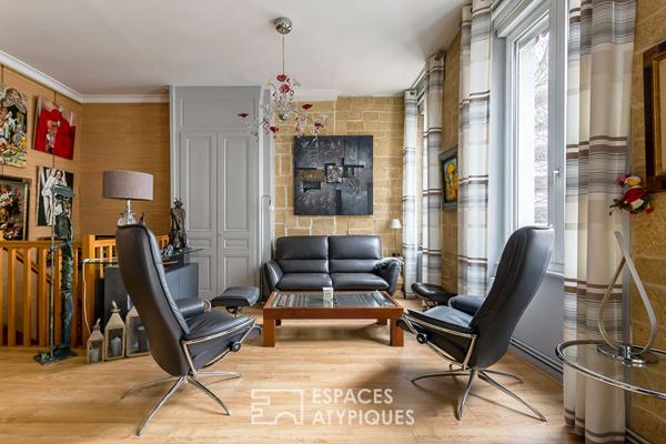 Duplex avec terrasse à la jonction de Lyon 6e