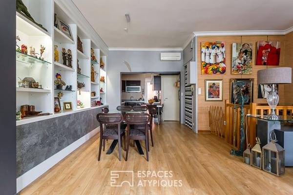 Duplex avec terrasse à la jonction de Lyon 6e