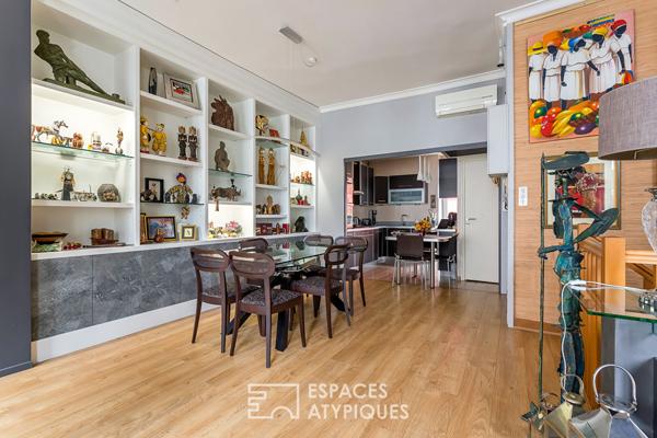 Duplex avec terrasse à la jonction de Lyon 6e